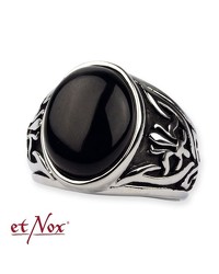 Edelstahlring 'Big Black' - vergleichen und g&uuml;nstig kaufen